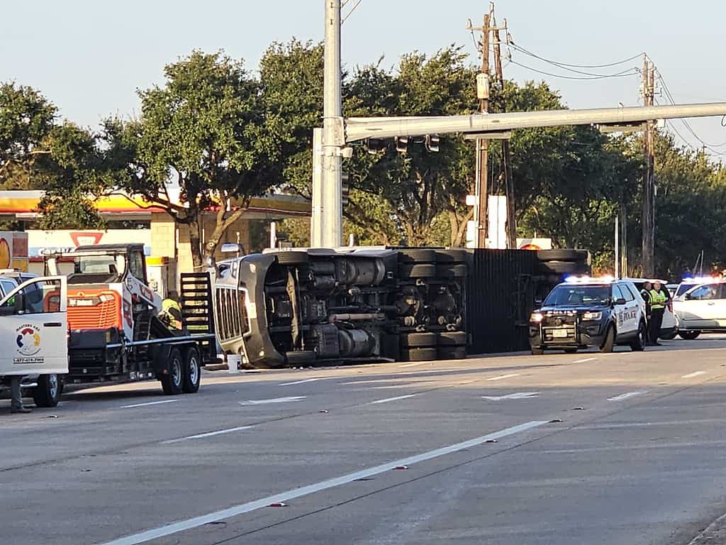 Rollover Truck Accident